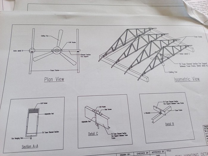 . Plan view & isometric view