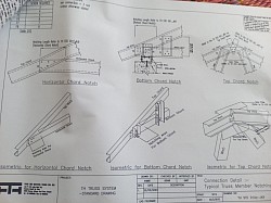 . Connection detail:tropical truss member notching